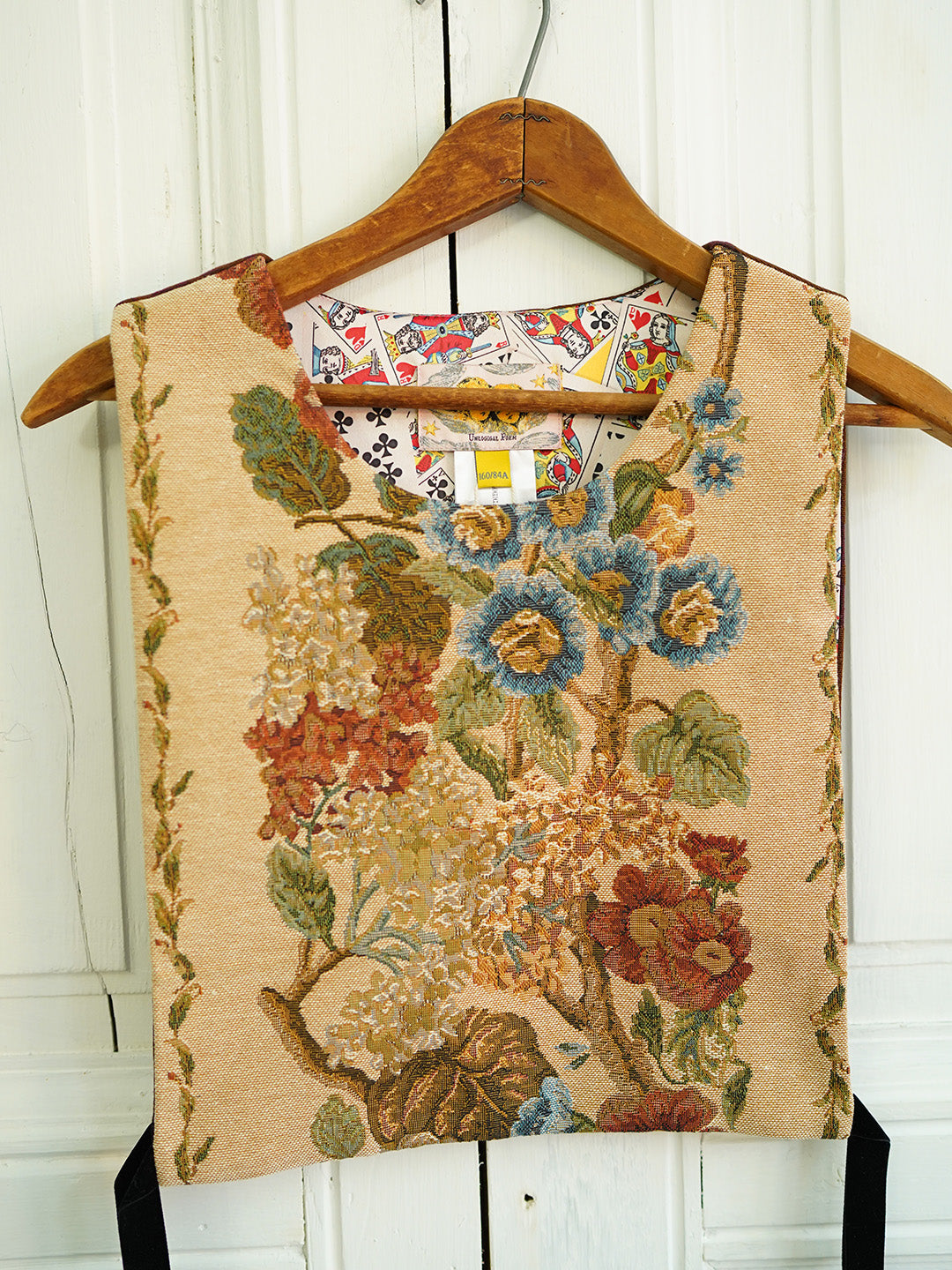 Unlogical Poem Cottage Style Flower Patchwork Doll Pattern Smock