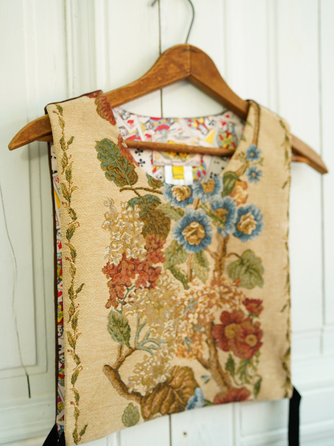 Unlogical Poem Cottage Style Flower Patchwork Doll Pattern Smock