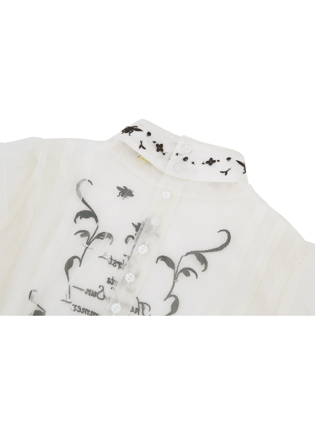 Unlogical Poem Embroidered Lace Patchwork Dress