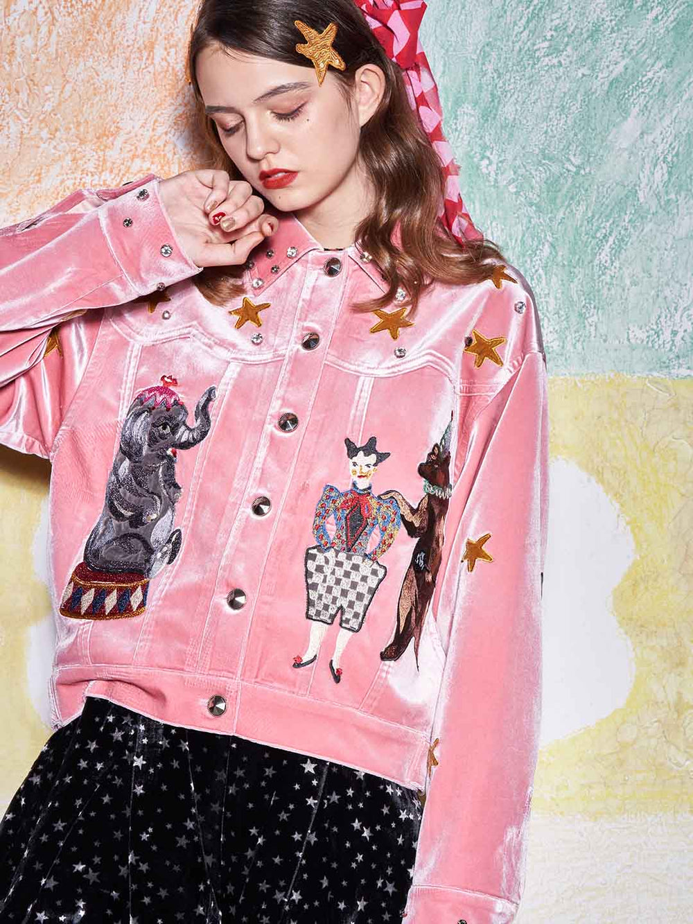Unlogical PoemNathalie Lete刺繍ジャケット Jacket – Unlogical Poem