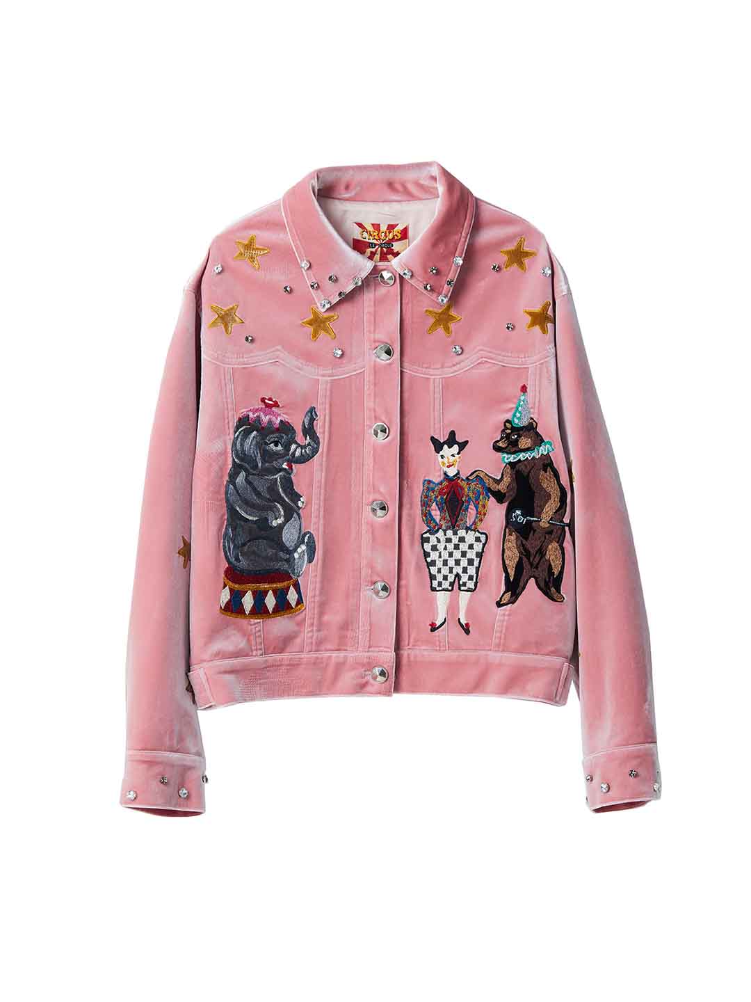 Circus Velvet Embroidered Jacket | UNLOGICAL POEM – Unlogical Poem