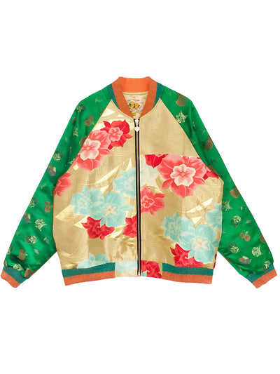 Unlogical Poem one-of-a-kind Cstitching Fruit Embroidered Jacket