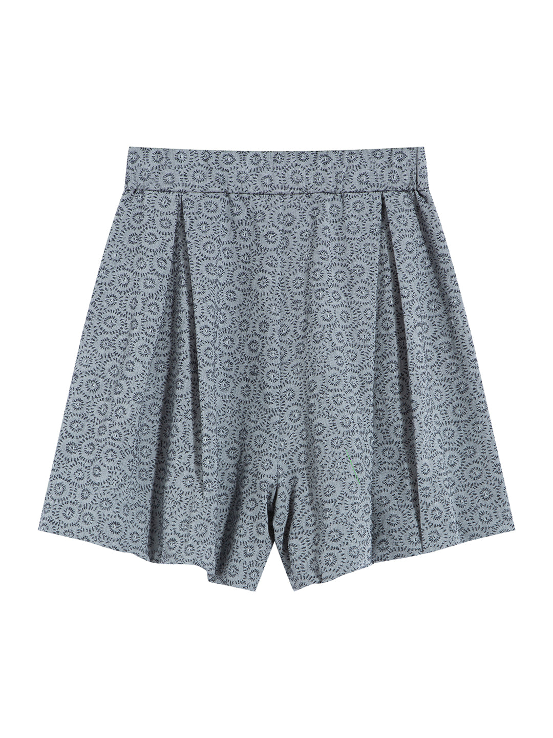 Unlogical Poem Vintage Bow Jacquard High Waist Lantern Shorts