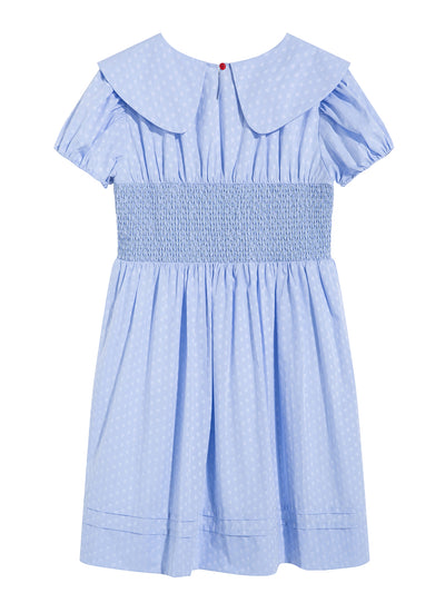 Unlogical Poem Vintage Cotton Embroidery Doll Collar Dresse