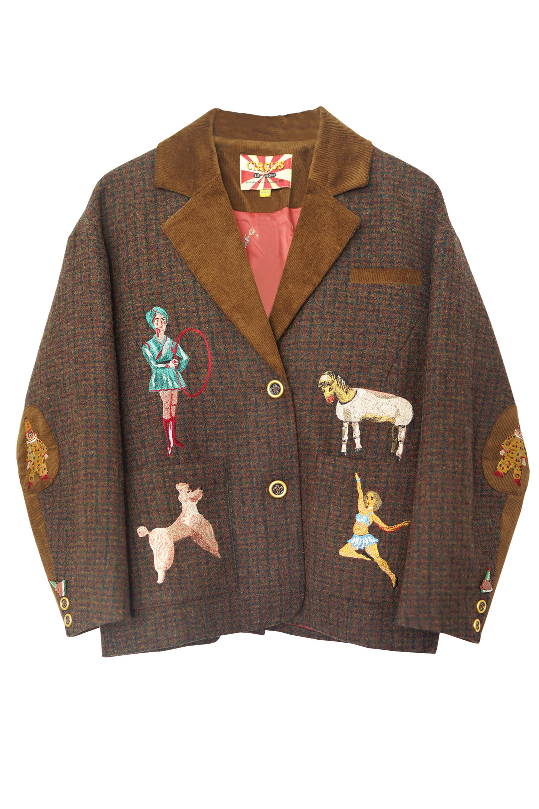 Corduroy Embroidered Suit | UNLOGICAL POEM – Unlogical Poem