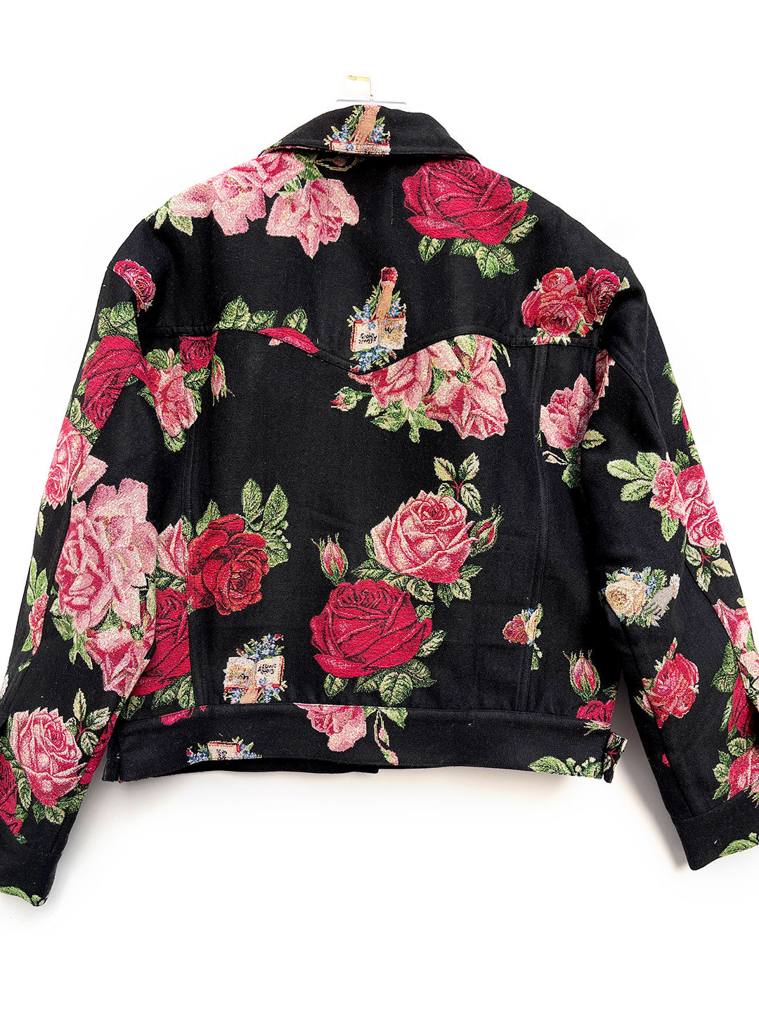Unlogical Poem Vintage Style Rose Jacket