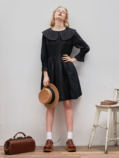 Unlogical Poem SS22 French Doll Embroidered Tencel Dress